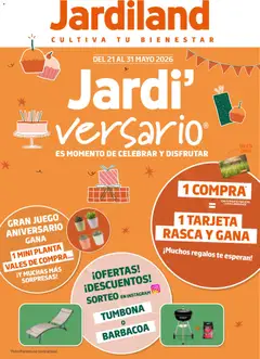 Vista previa Jardiland folleto válido desde el 21.05.2026