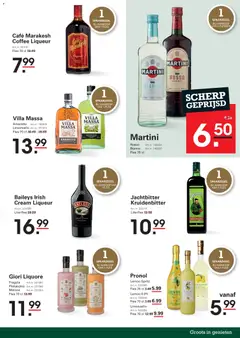 Sligro folder - Voorbeeld van een folder van Sligro, geldig van 29-10-2026 | Pagina: 29 | Producten: Martini, Fles, Amaretto, Baileys