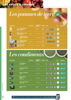 METRO - Prévisualisation de METRO - Restauration rapide valide à partir de 24/04/2025 | Page: 42 | Produits: Origan, Pommes de terre grenaille, Pommes, Livre