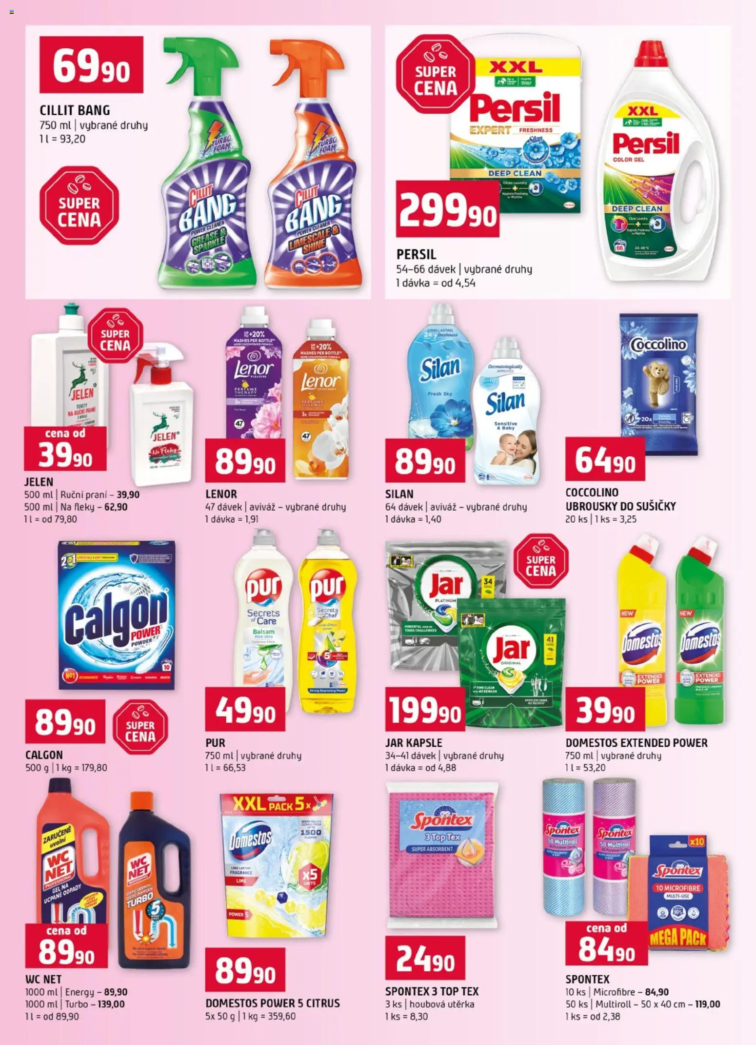 Terno leták od 08.07.2026 | Strana: 15 | Produkty: Lenor, Coccolino, Silan, Calgon