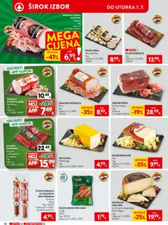 Spar Katalog - Pregled kataloga iz trgovine Spar, vrijedi od 01.07.2026 | Stranica: 11 | Proizvodi: Vindija, Sir, Salama, Kobasica