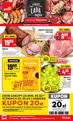 Pogląd oferty "POLOmarket gazetka" - ważna od 23.09.2026
