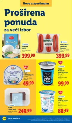 GREISINGER Debreciner kobasice, 360 g - pregled Lidl kataloga - važi od 14.05.2026 | Strana: 60