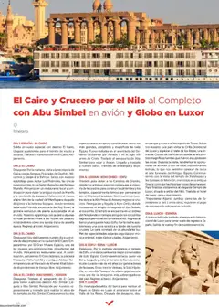 Vista previa Halcón Viajes Egípto válido desde el 06/07/2026 | Página: 68