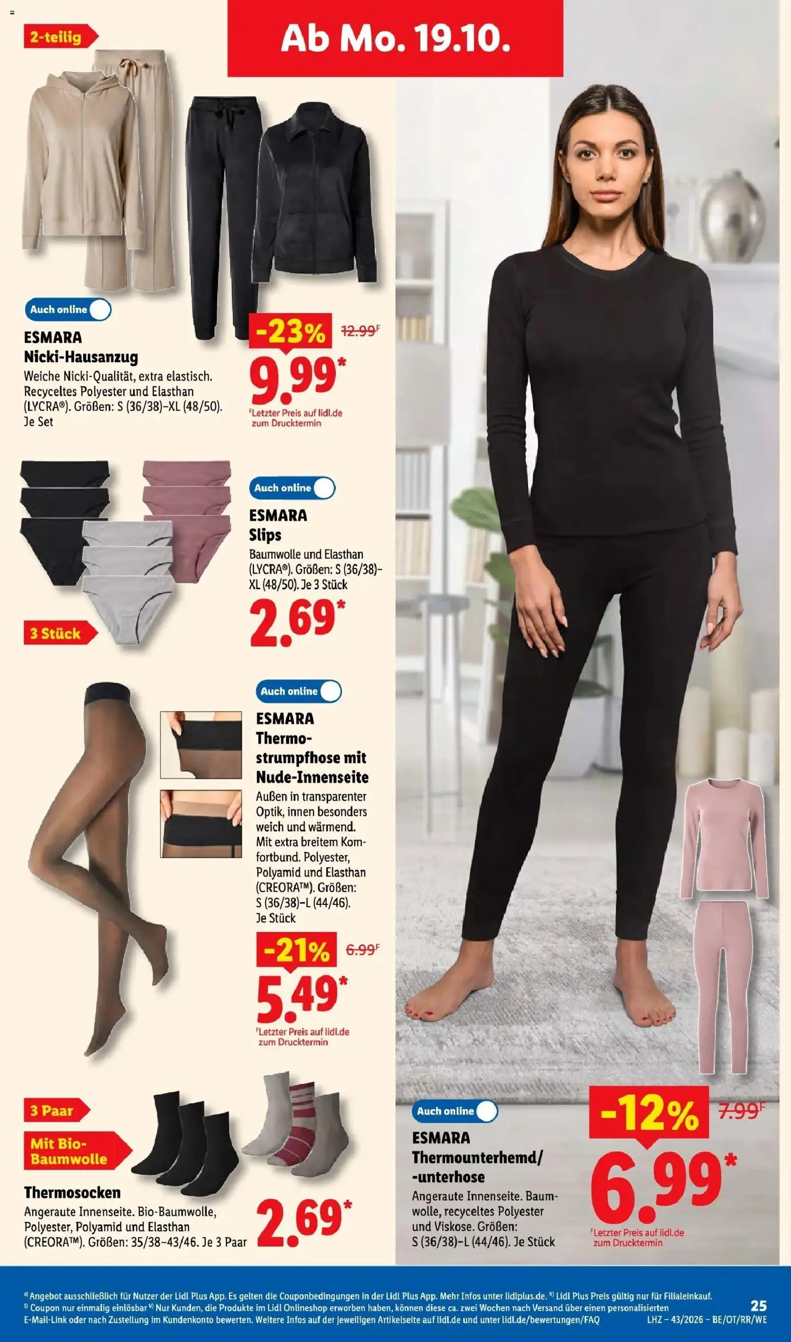 Lidl Prospekt Mahlow (ab 19.10.2026) zum Blättern » Angebote | Seite: 37 | Produkte: Strumpfhose