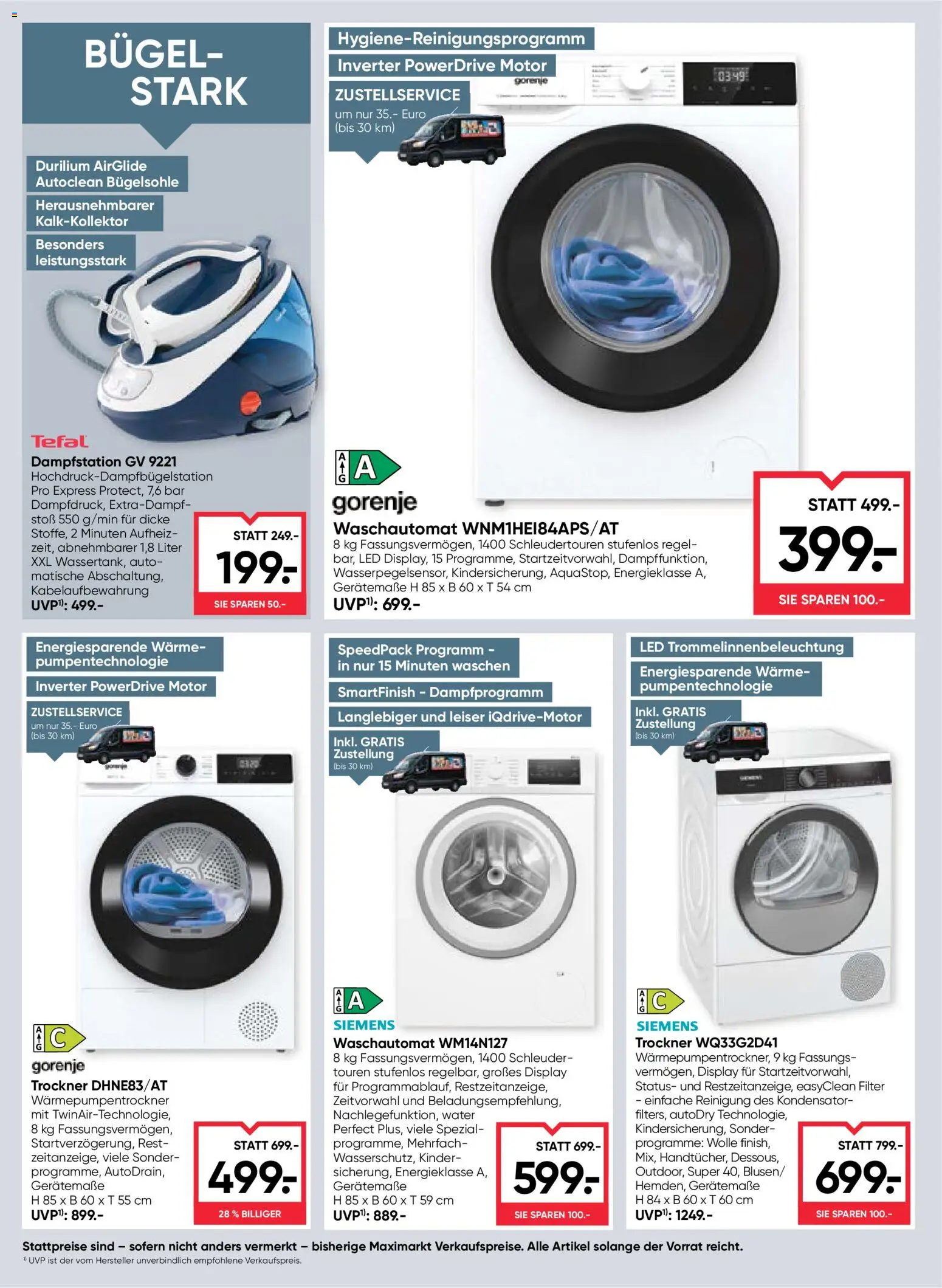 Maximarkt Flugblatt gültig ab 13.05.2026 | Seite: 20 | Produkte: Trockner