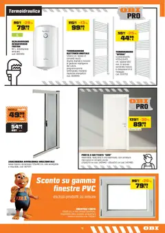 Anteprima del volantino OBI volantino valido a partire dal 10/06/2026 | Pagina: 15 | Prodotti: Scaldabagno, Zanzariera