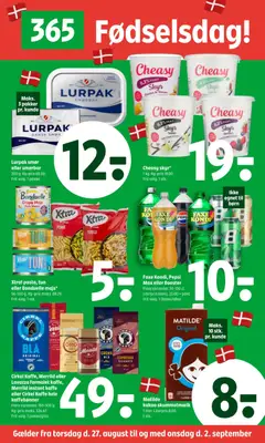 Coop 365 - Tilbudsavis gyldig fra 27/08/2026