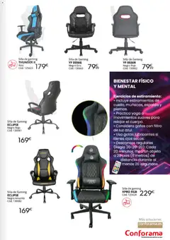 Vista previa Conforama Despachos for all válido desde el 12/08/2026 | Página: 15 | Productos: Gafas, Silla