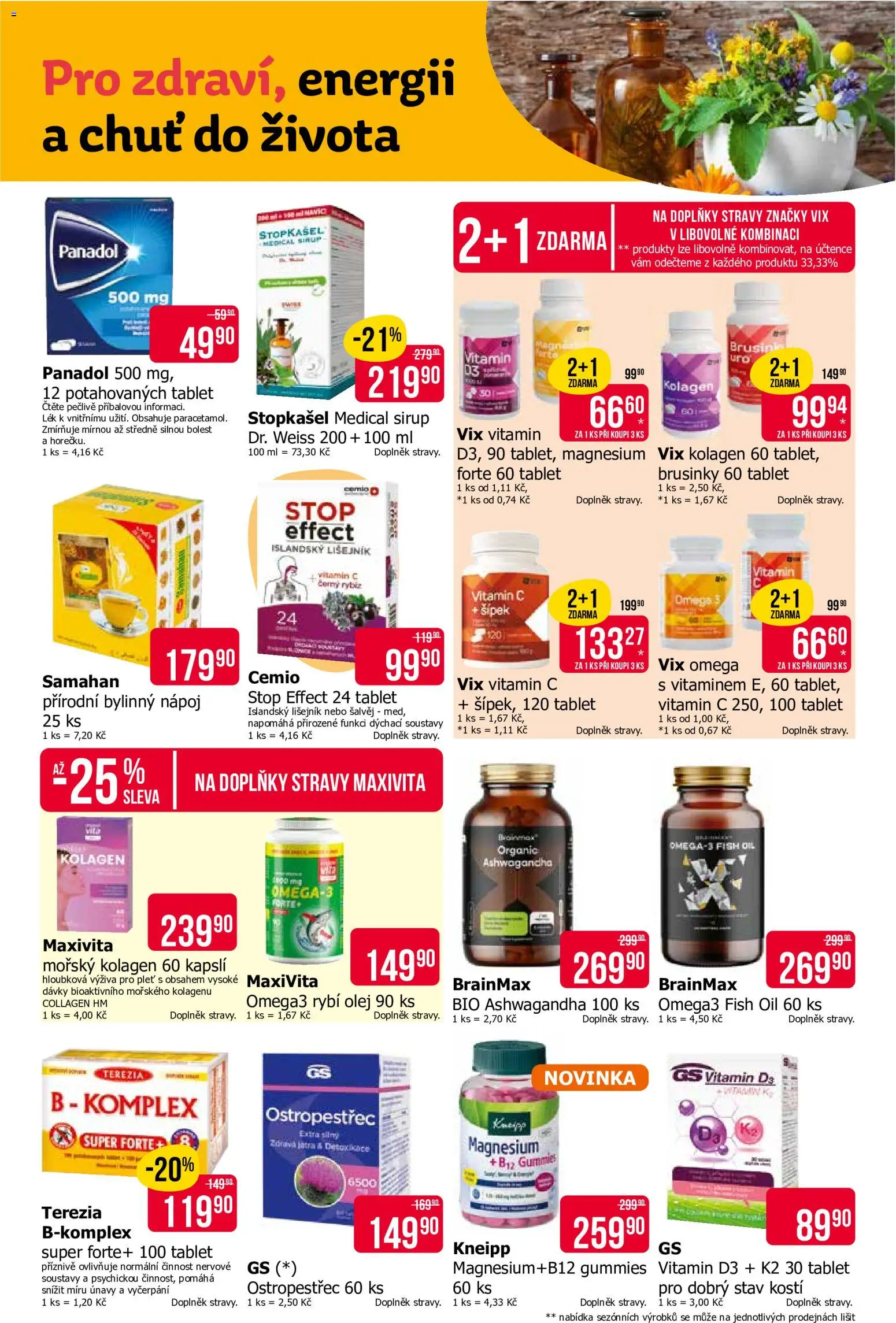 TETA Drogerie leták od 21.10.2026 | Strana: 14 | Produkty: Vitamin c, Olej, Rybí olej, Sirup