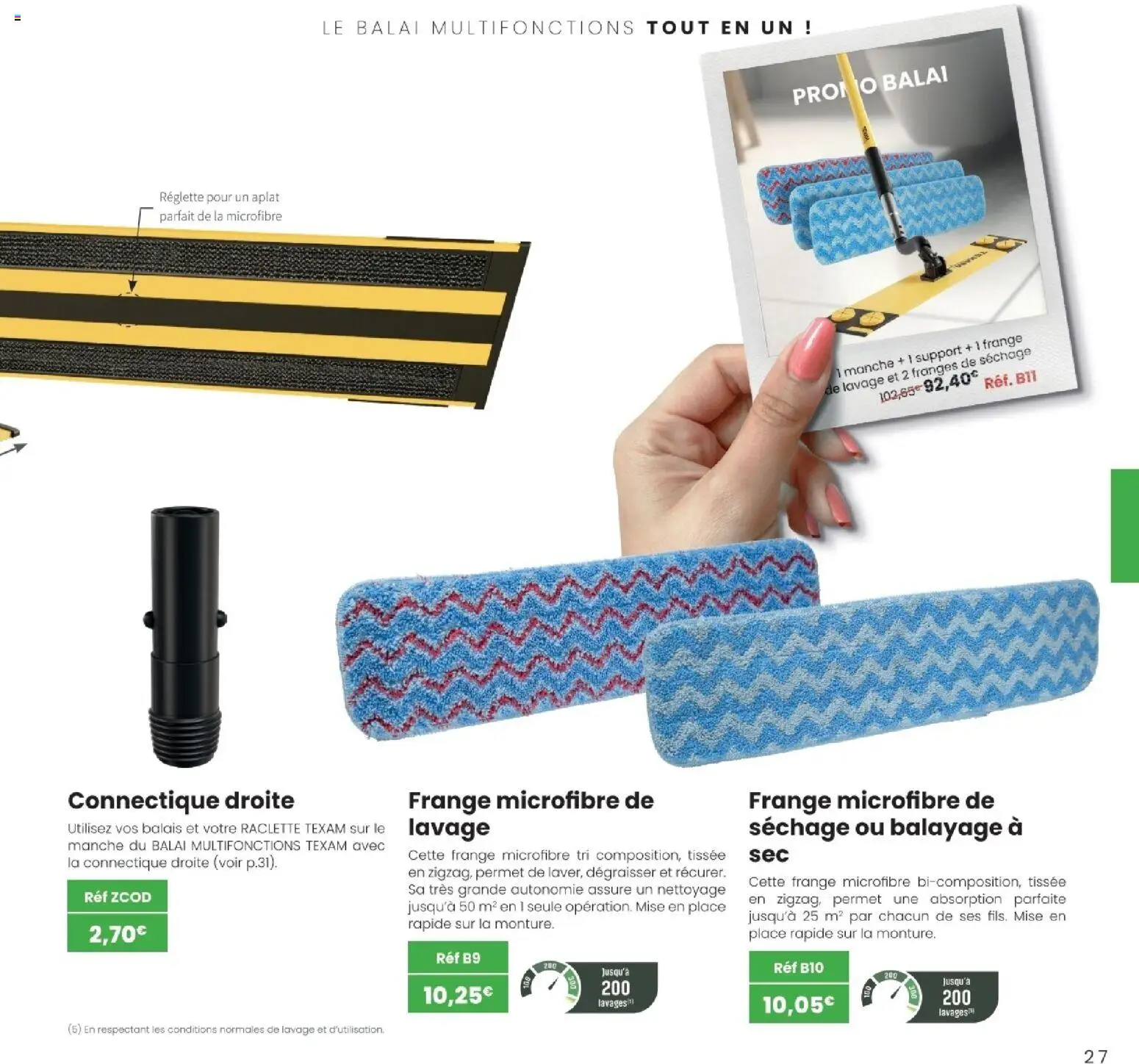 {H1} | Page: 27 | Produits: Raclette, Balai