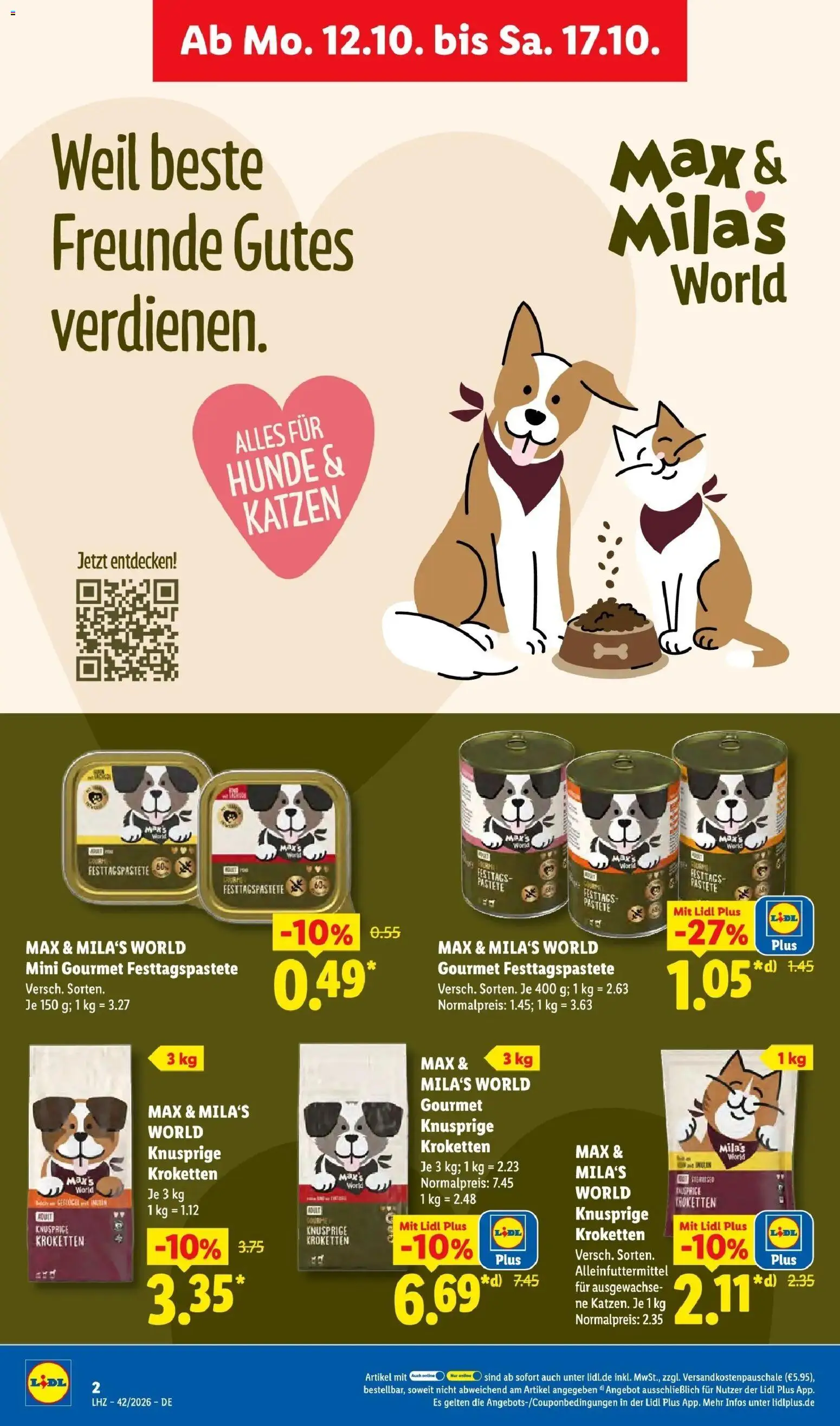 Lidl Prospekt Düsseldorf (ab 12.10.2026) zum Blättern » Angebote | Seite: 6