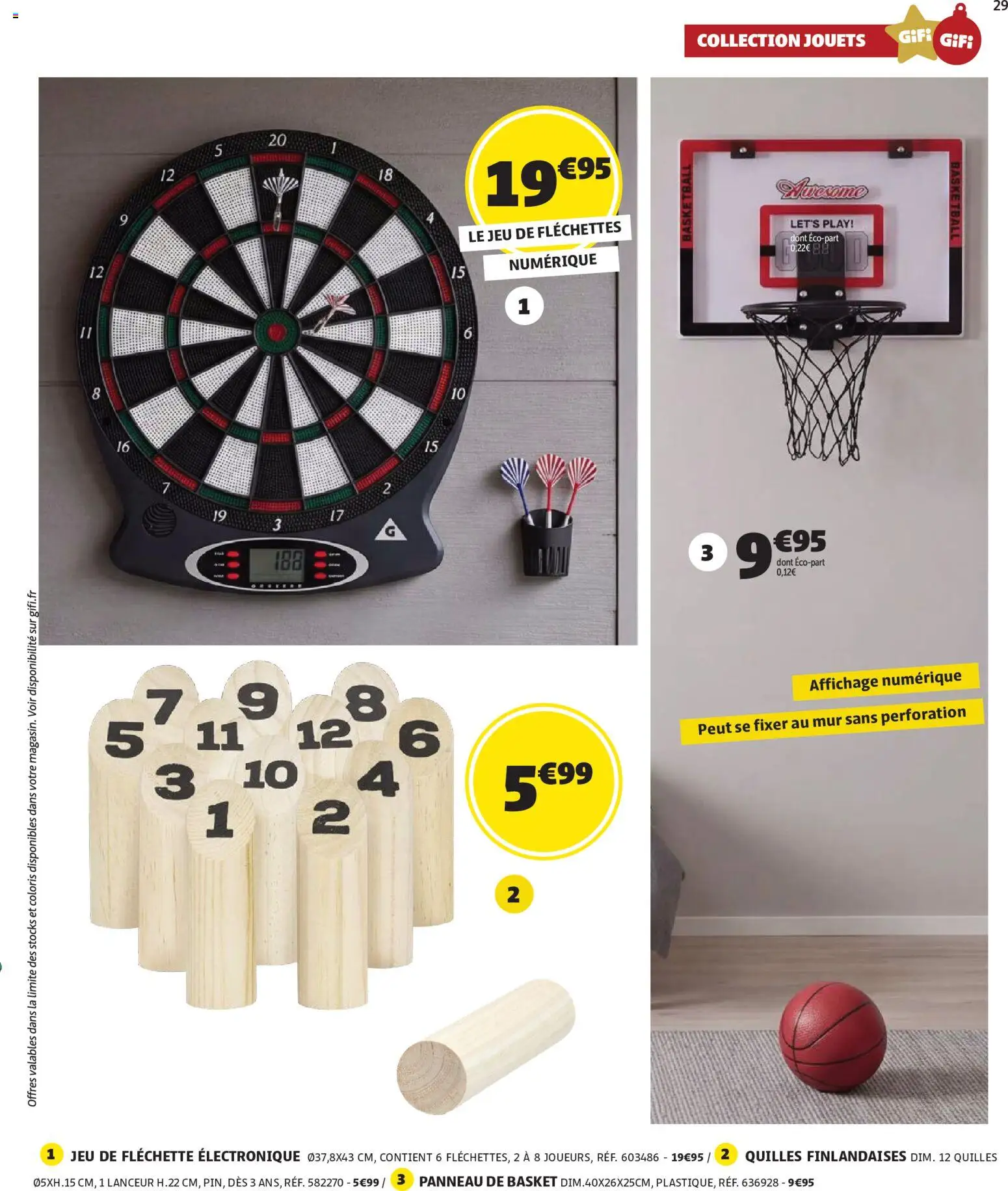 {H1} | Page: 29 | Produits: Jouets, Fléchette electronique