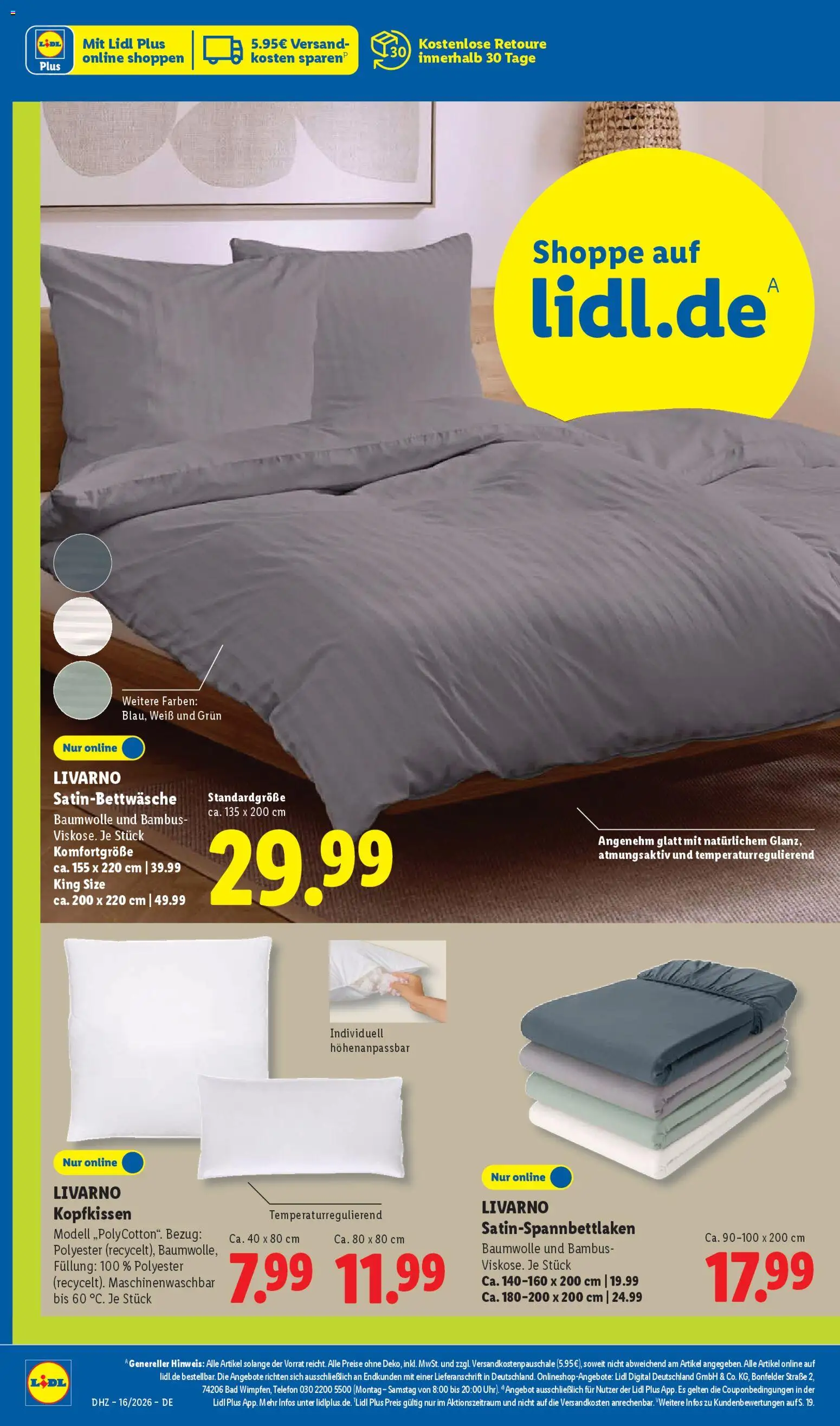Lidl Prospekt – gültig ab 13.04.2026 | Seite: 6 | Produkte: Küche, Tür, Waffeleisen