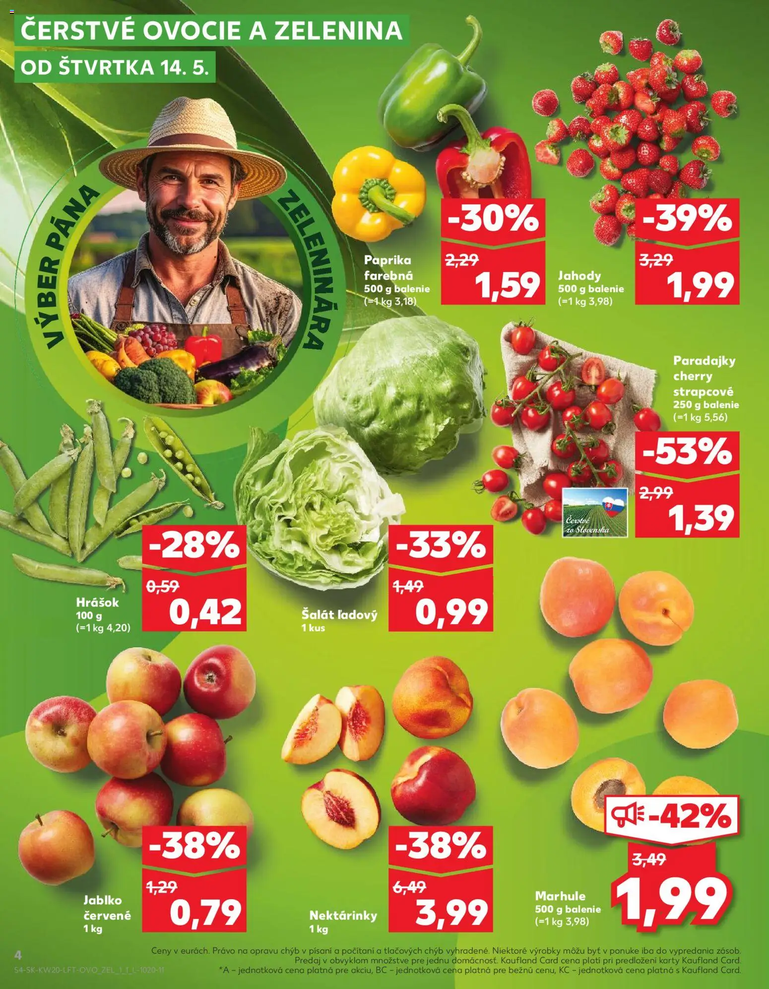 Nové Kaufland akcie – leták je platný od 14.05.2026 | Strana: 4
