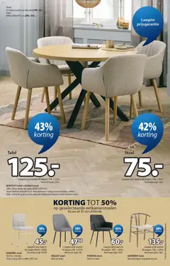 JYSK folder - Voorbeeld van een folder van JYSK, geldig van 02.05.2026 | Pagina: 7 | Producten: Papier, Tafel, Stoel, Kan