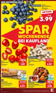 Kaufland Prospekt Neumarkt In Der Oberpfalz ab 01.10.2026 gültig | Seite: 16 | Produkte: Schweinerucken