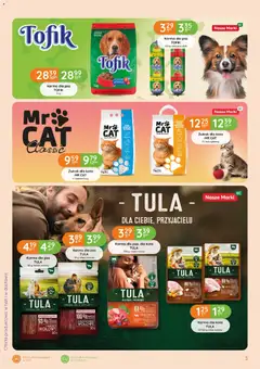 Pogląd oferty "Eurocash gazetka - Dzień Zwierząt" - ważna od 10.09.2026 | Strona: 3 | Produkty: Mięso wołowe, Karma dla kota, Karma dla psa, Karma