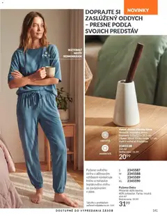Avon leták platný od 01.09.2026 | Strana: 141 | Produkty: Difúzer, Tričko, Pyžamo
