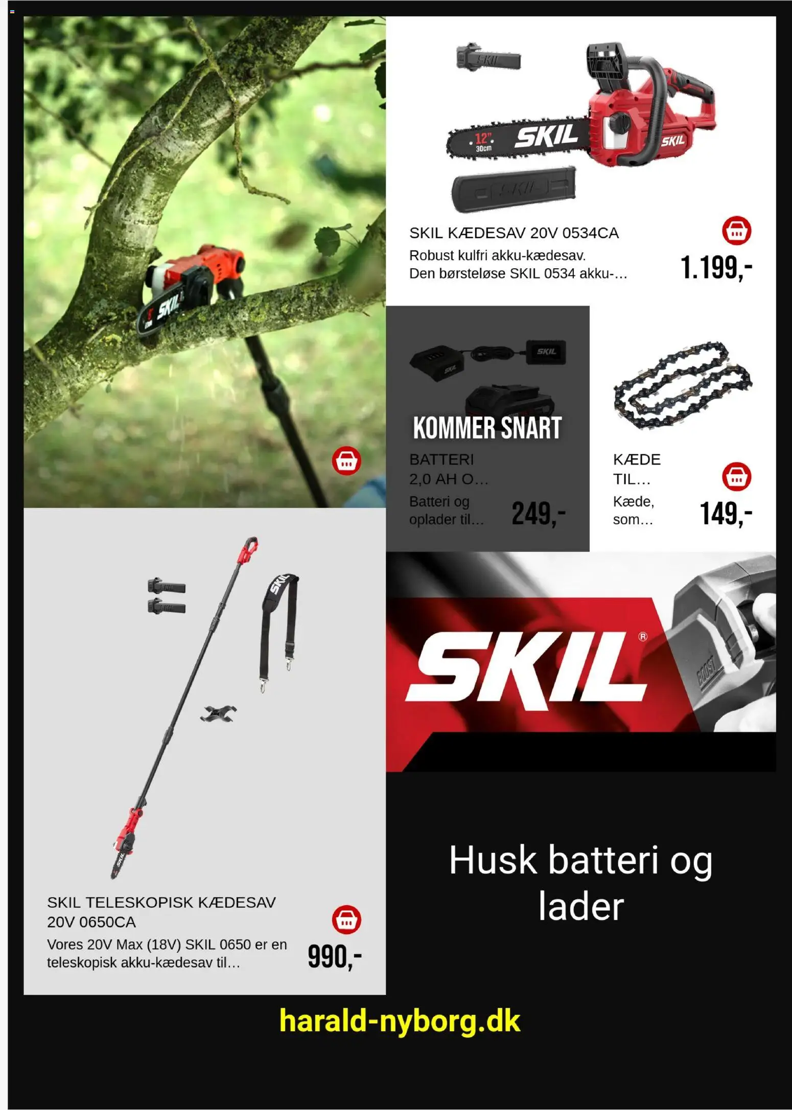 Harald Nyborg tilbudsavis – gyldig fra 05.05.2026 | Side: 11 | Produkter: Søm, Batteri