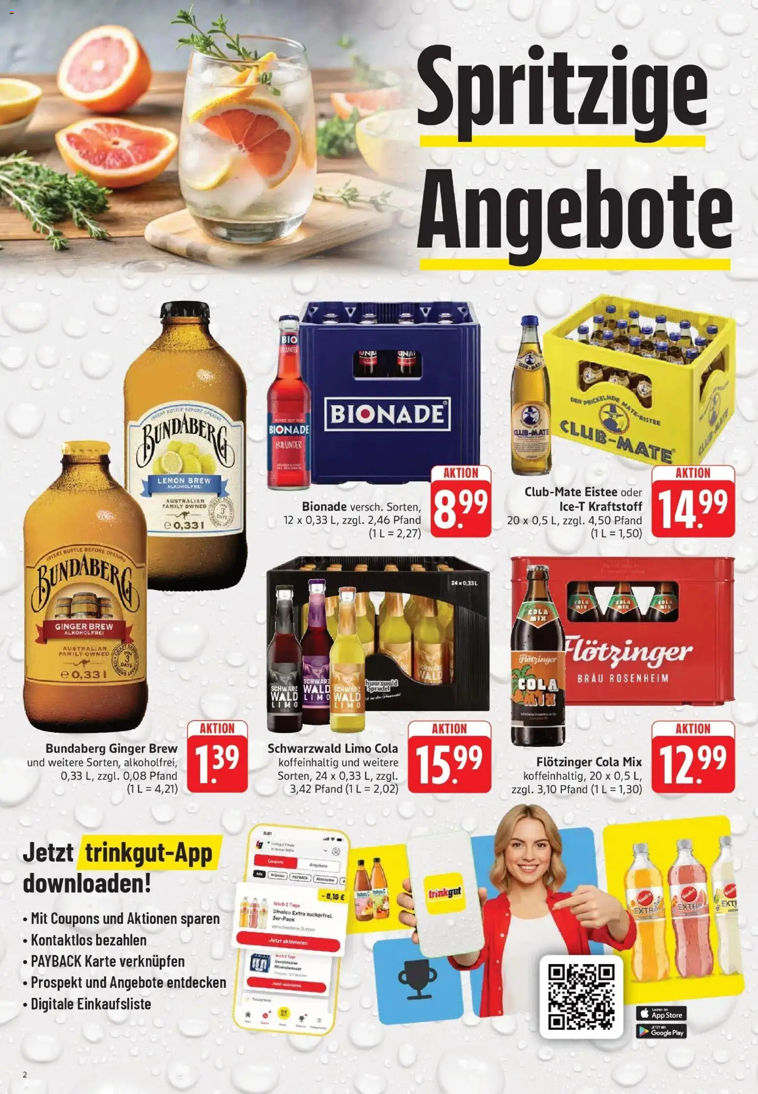 Trinkgut Prospekt | 22.06.2026 | Wie erhält man einen begrenzten Rabatt? | Deutschland