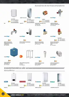 Pré-visualização Leroy Merlin Catálogo Pro válido de 09/06/2026 | Página: 90 | Produtos: Pilhas, Vaso