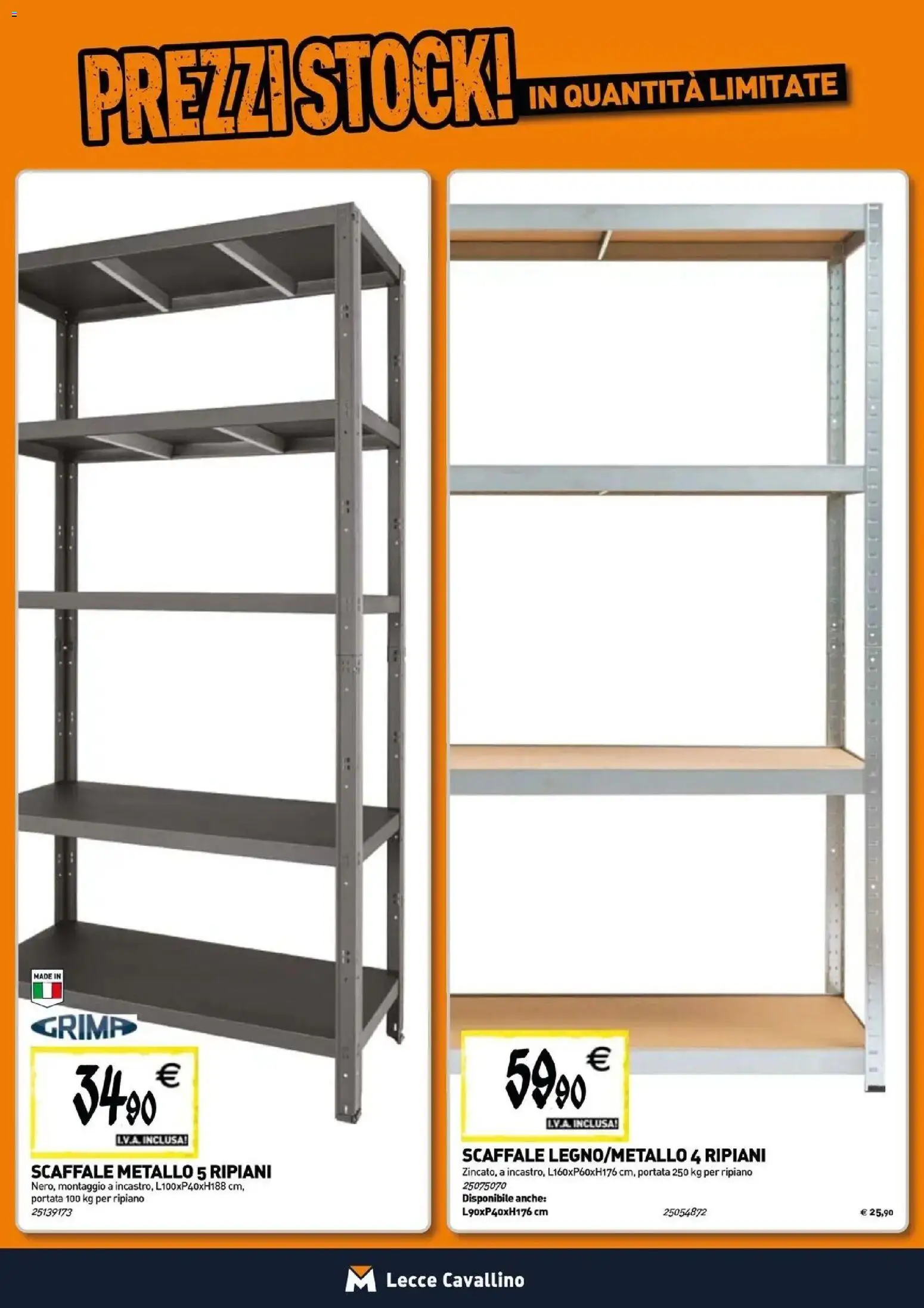 Volantino TECNOMAT del 29/10/2026 | Pagina: 17 | Prodotti: Ripiano, Scaffale
