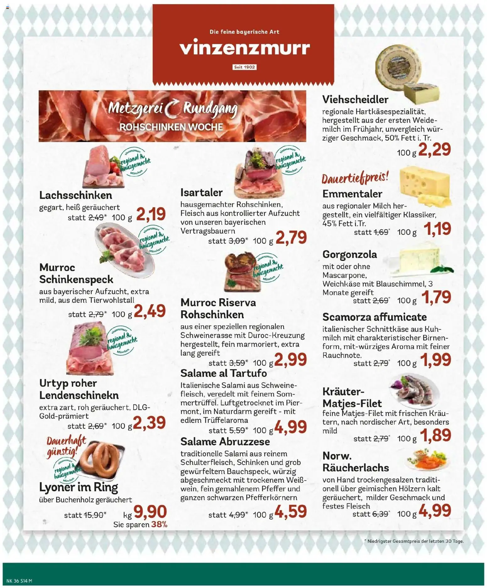 Edeka Prospekt Haar (ab 31.08.2026) » Angebote Online | Seite: 16 | Produkte: Pfeffer, Salami, Schinken, Fleisch