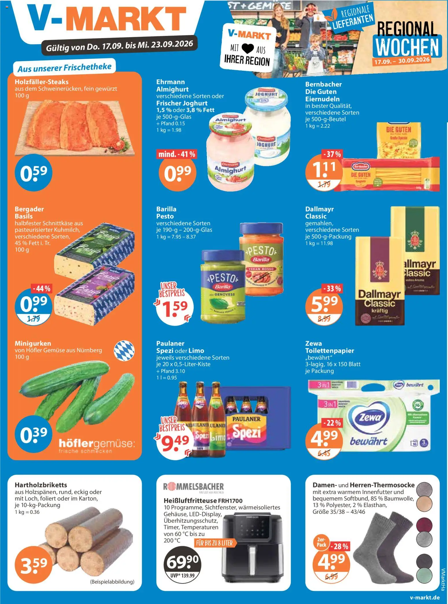 V-Markt Angebote – gültig ab 17.09.2026 | Seite: 1