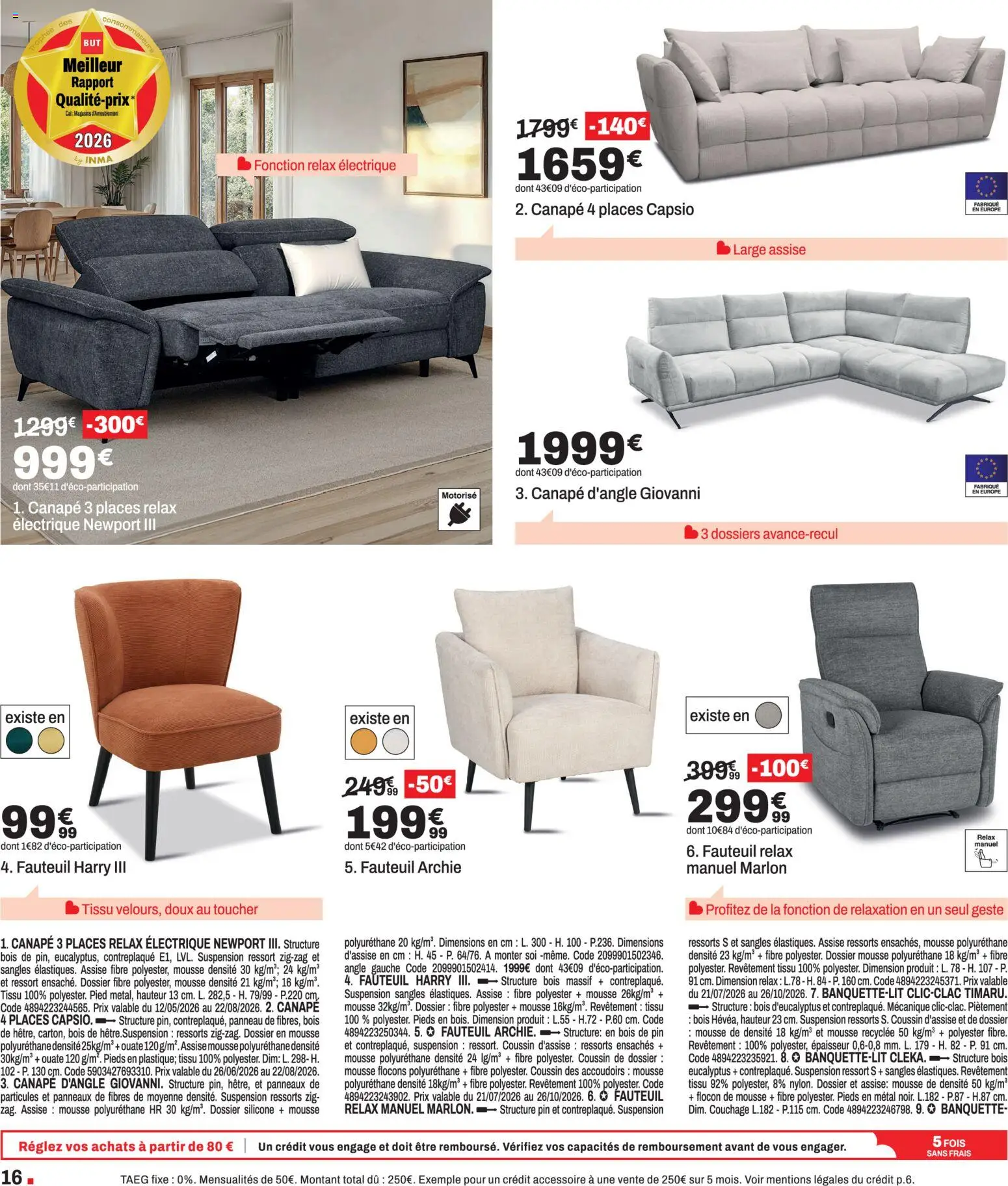 {H1} | Page: 16 | Produits: Banquette, Suspension, Canapé, Canapé d’angle