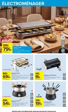 Carrefour - Prévisualisation de Carrefour Au coeur du goût valide à partir de 13/10/2026 | Page: 58 | Produits: Grill, Raclette grill, Raclette, Fromage