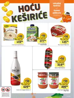 Gomex katalog Hoću keširiće - pregled Gomex kataloga - važi od 22.07.2026