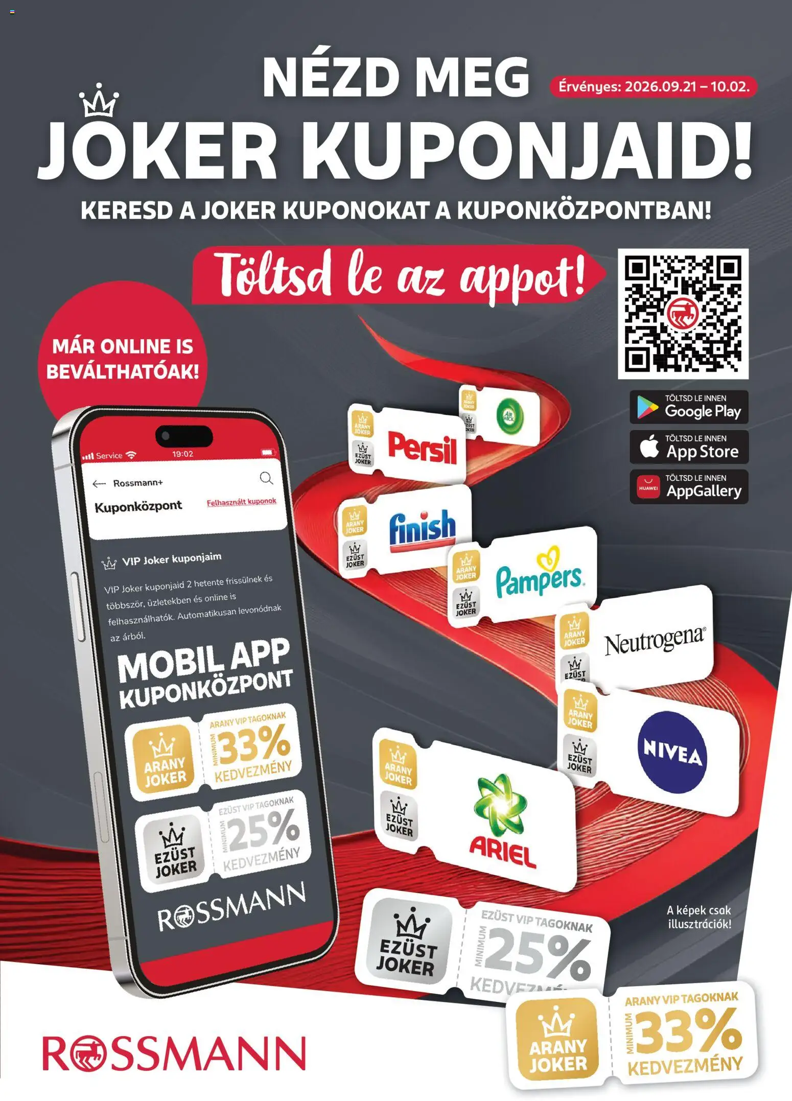 Rossmann akciós ujság - amely érvényes a következő dátumtól: 2026.09.21. | Oldal: 1 | Termékek: Persil, Lé, Nivea, Finish