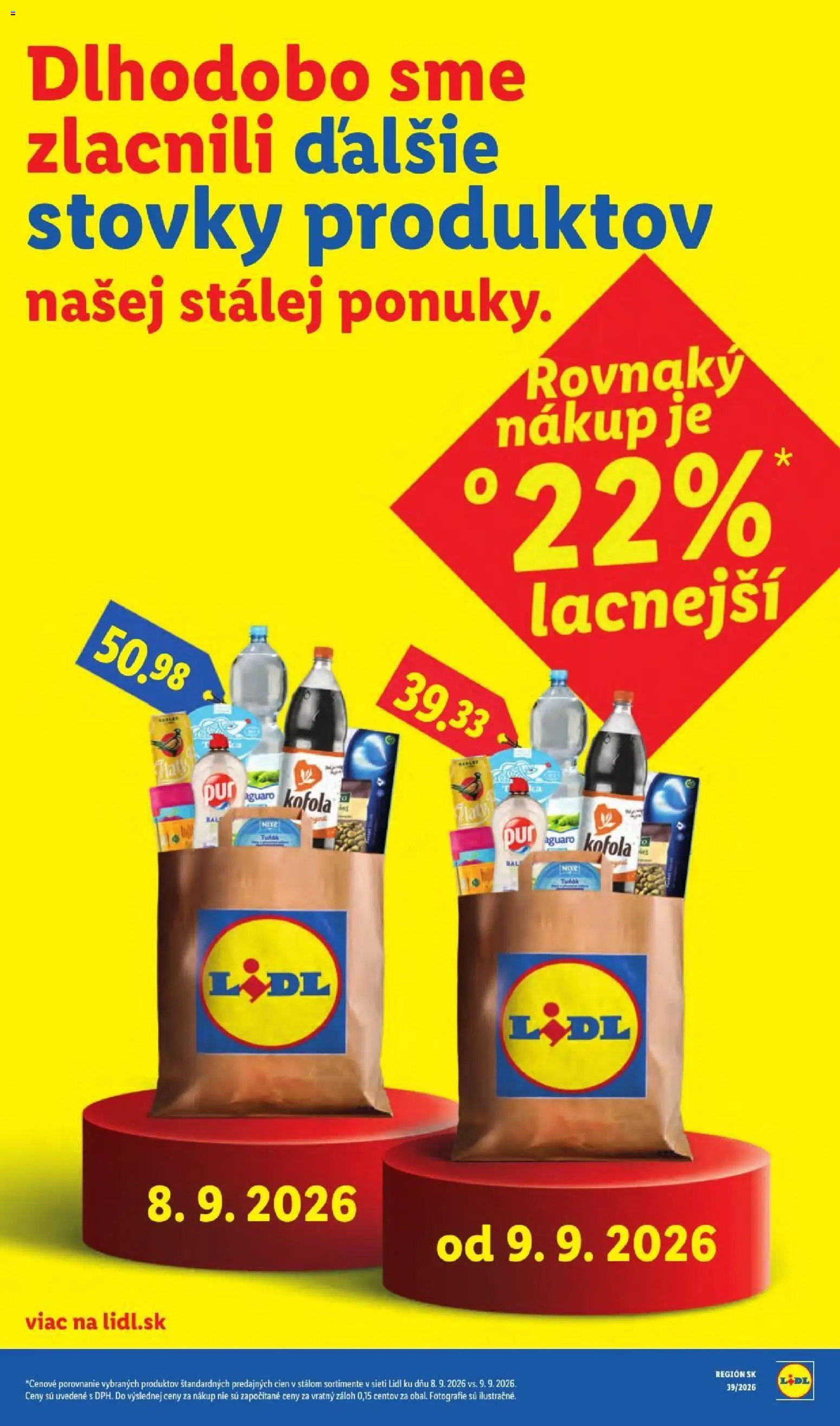 Nové Lidl akcie – leták je platný od 12.10.2026 | Strana: 3