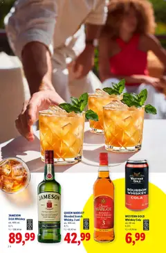 Ofertele Lidl valabile de la 13.07.2026 | Pagină: 26 | Produse: Scotch Whisky, Jameson, Bourbon, Whiskey
