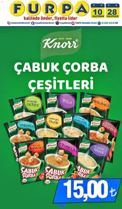 10.06.2026 tarihinden itibaren geçerli olan Furpa kataloğu önizlemesi | Sayfa: 2 | Ürünler: Ravioli, Domates, Sebze, Mantar