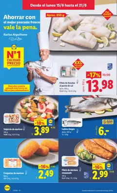Vista previa Croquetas de marisco, Croquetas de marisco, 380 g válido desde el 15.06.2026 | Página: 12
