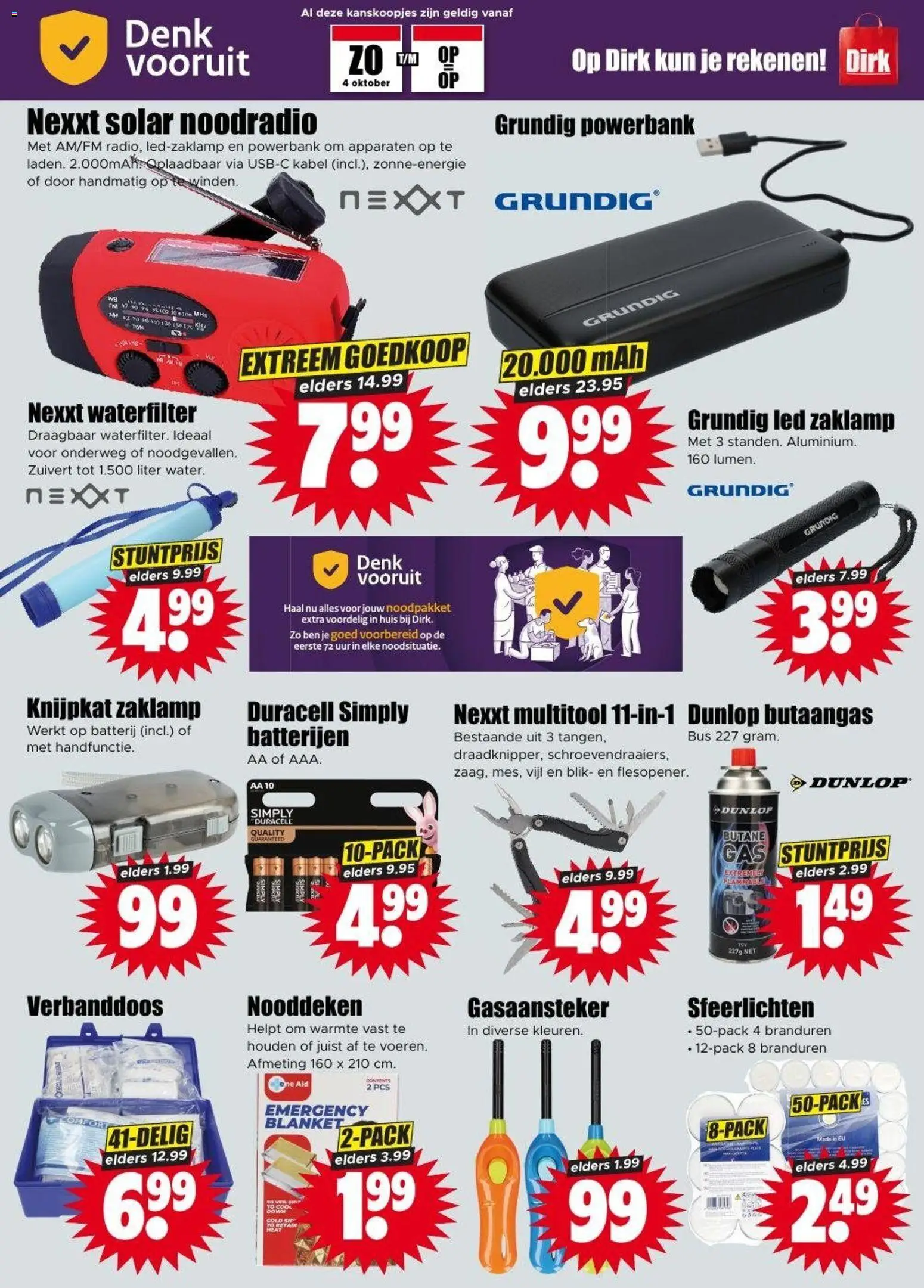{H1} | Pagina: 31 | Producten: Zaklamp, Kabel, Batterij, Batterijen