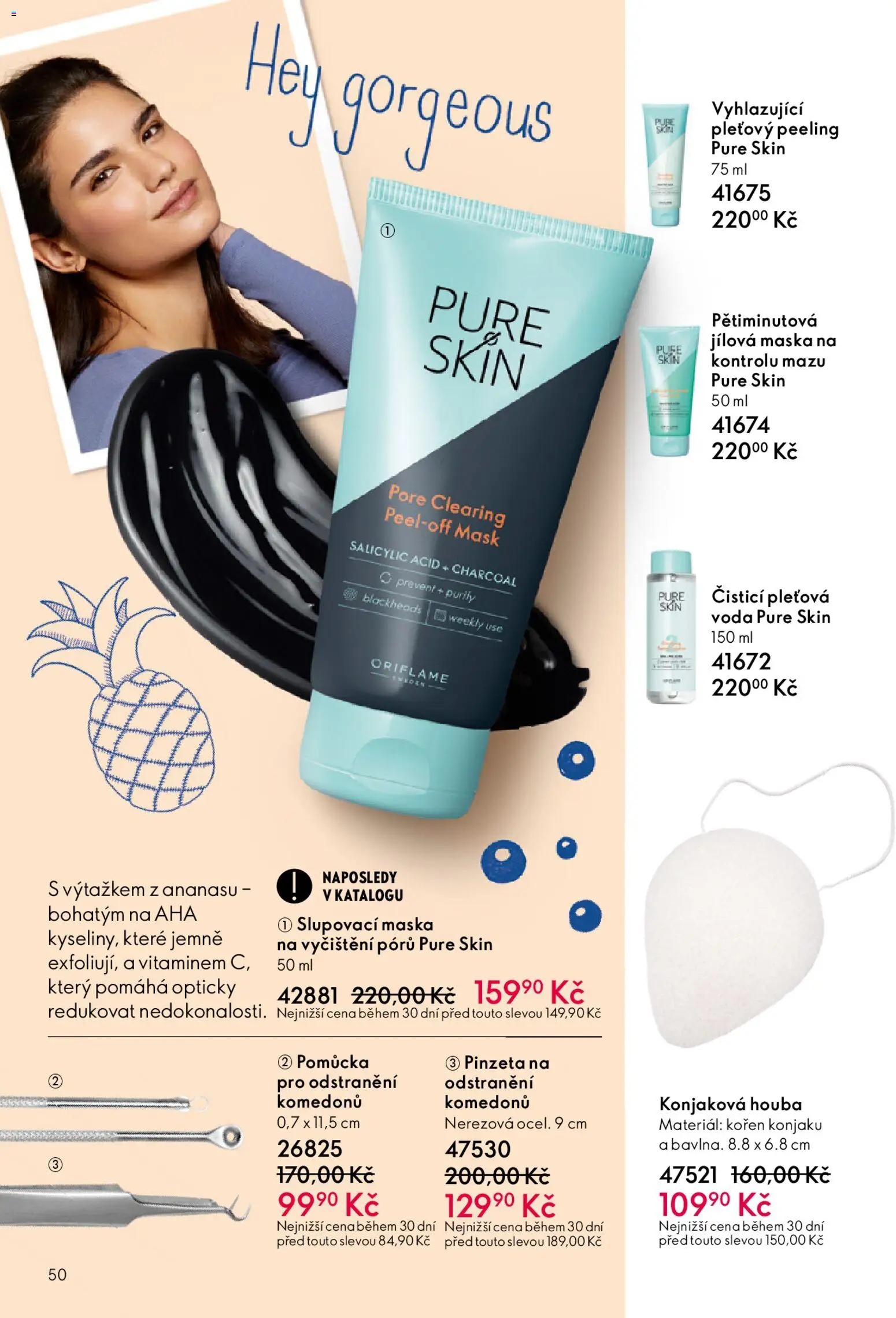 Oriflame katalog č. 05/2026 od 25.03.2026 | Strana: 50 | Produkty: Voda, Maska, Peeling