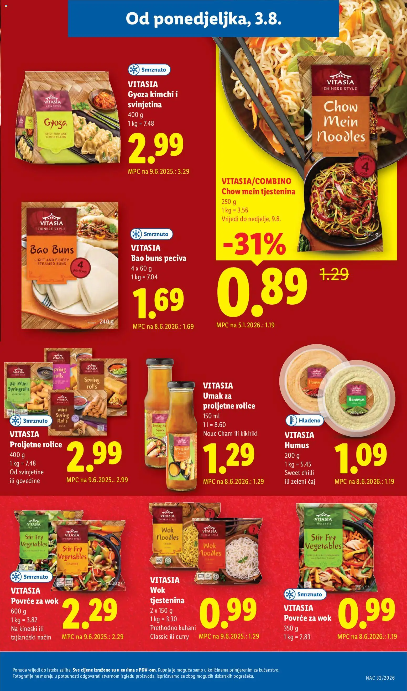 Lidl katalog | vrijedi od 03.08.2026 | Stranica: 13 | Proizvodi: Kikiriki, Povrće, Curry, Humus