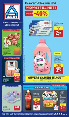 Aldi - Prévisualisation de Aldi catalogue valide à partir de 11/08/2026