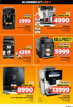 Power erbjudanden - Förhandsvisning av reklamblad från butik Power aktuell från 22/06/2026 | Sida: 39 | Produkter: Kaffebryggare, Kaffe, Bönor