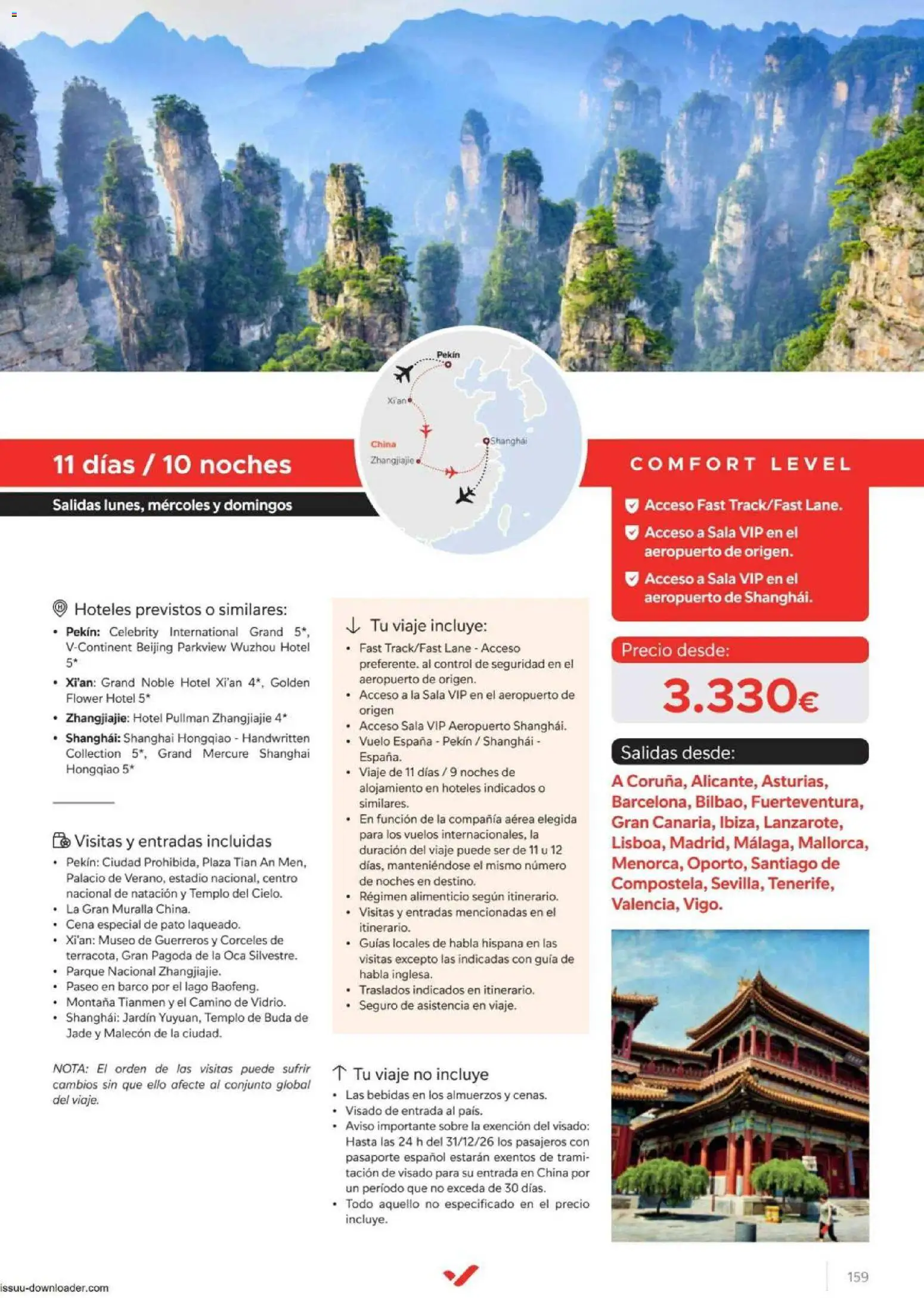 Halcón Viajes Comfort level 2026 │ válido desde el 04.06.2026 | Página: 159