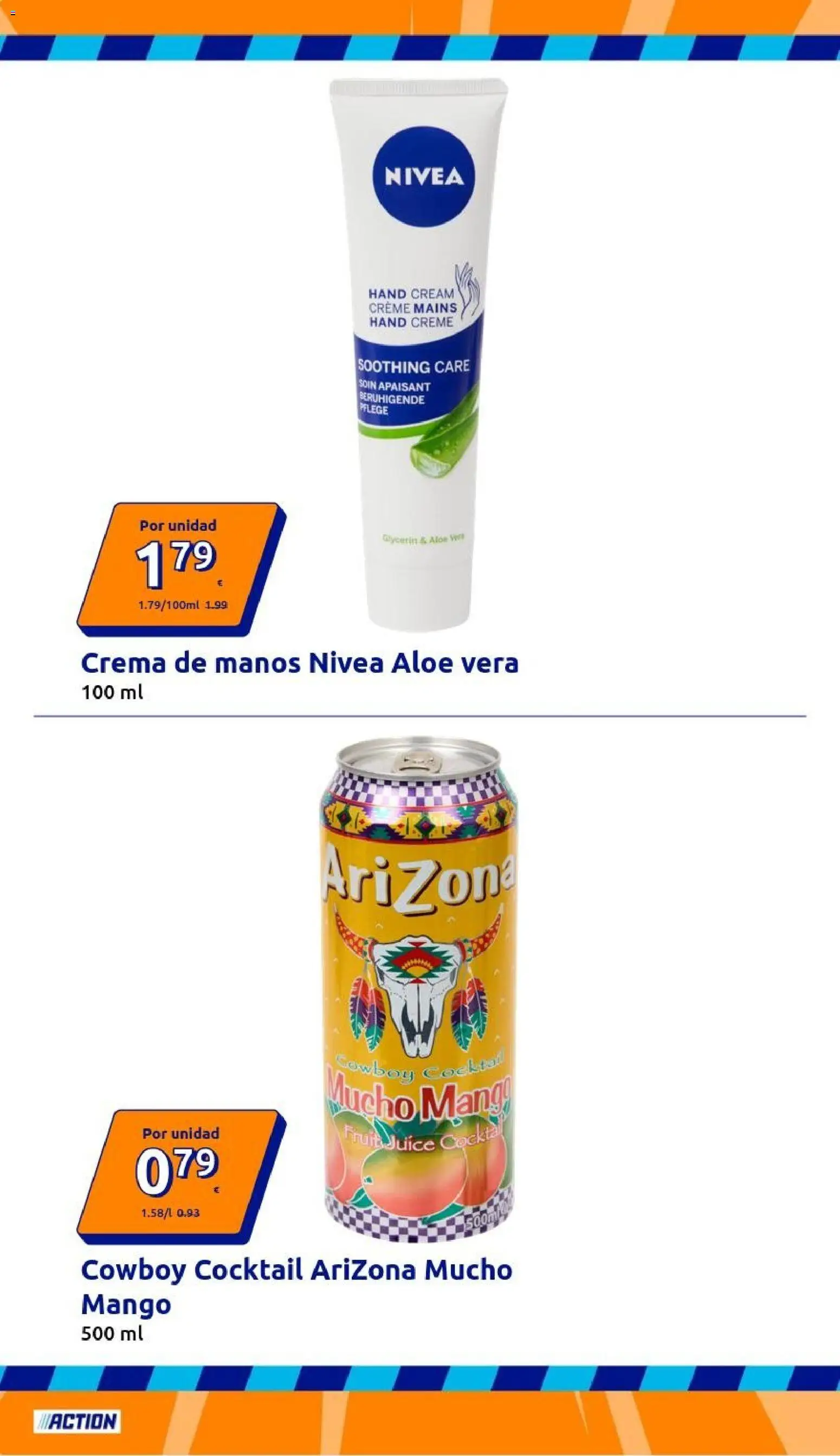 Action folleto │ válido desde el 02/09/2026 | Página: 16 | Productos: Crema de manos, Crema, Mango, Aloe Vera