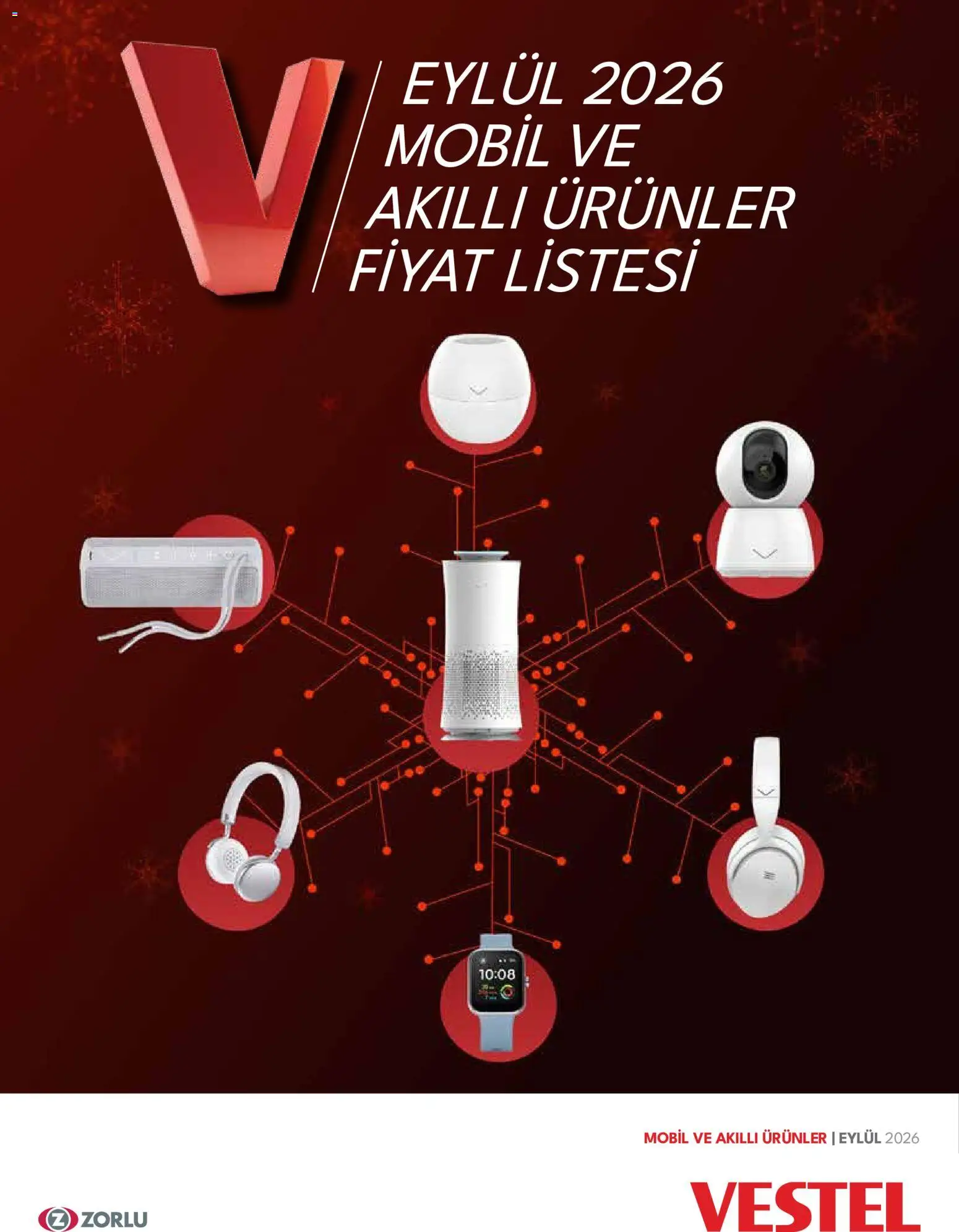 Vestel - Mobil ve Akıllı Ürünler - 02 Eylül 2026 tarihinden itibaren geçerlidir | Sayfa: 1