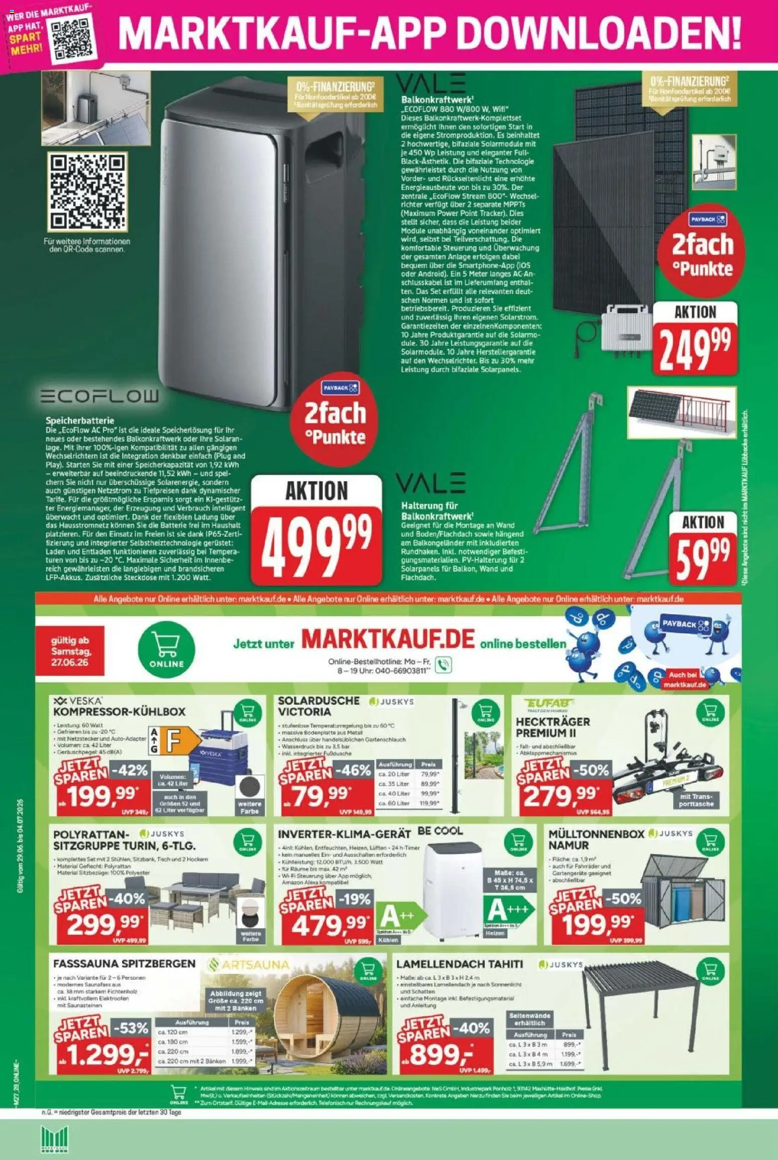 Marktkauf Prospekt – gültig ab 29.06.2026 | Seite: 28 | Produkte: Tisch, Steckdose, Batterie, Smartphone