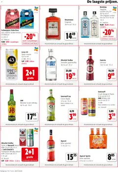 Colruyt folder / publicité - Voorbeeld van een folder van Colruyt, geldig van 15/07/2026 | Pagina: 2 | Producten: Gin, Mango, Lasagne tészta, Beltéri ajtó