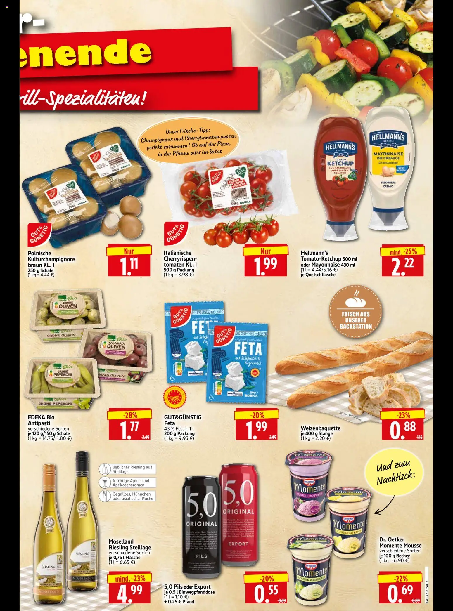 HERKULES Sonderbeilage – gültig ab 20.08.2026 | Seite: 3 | Produkte: Feta, Küche, Mayonnaise, Ketchup