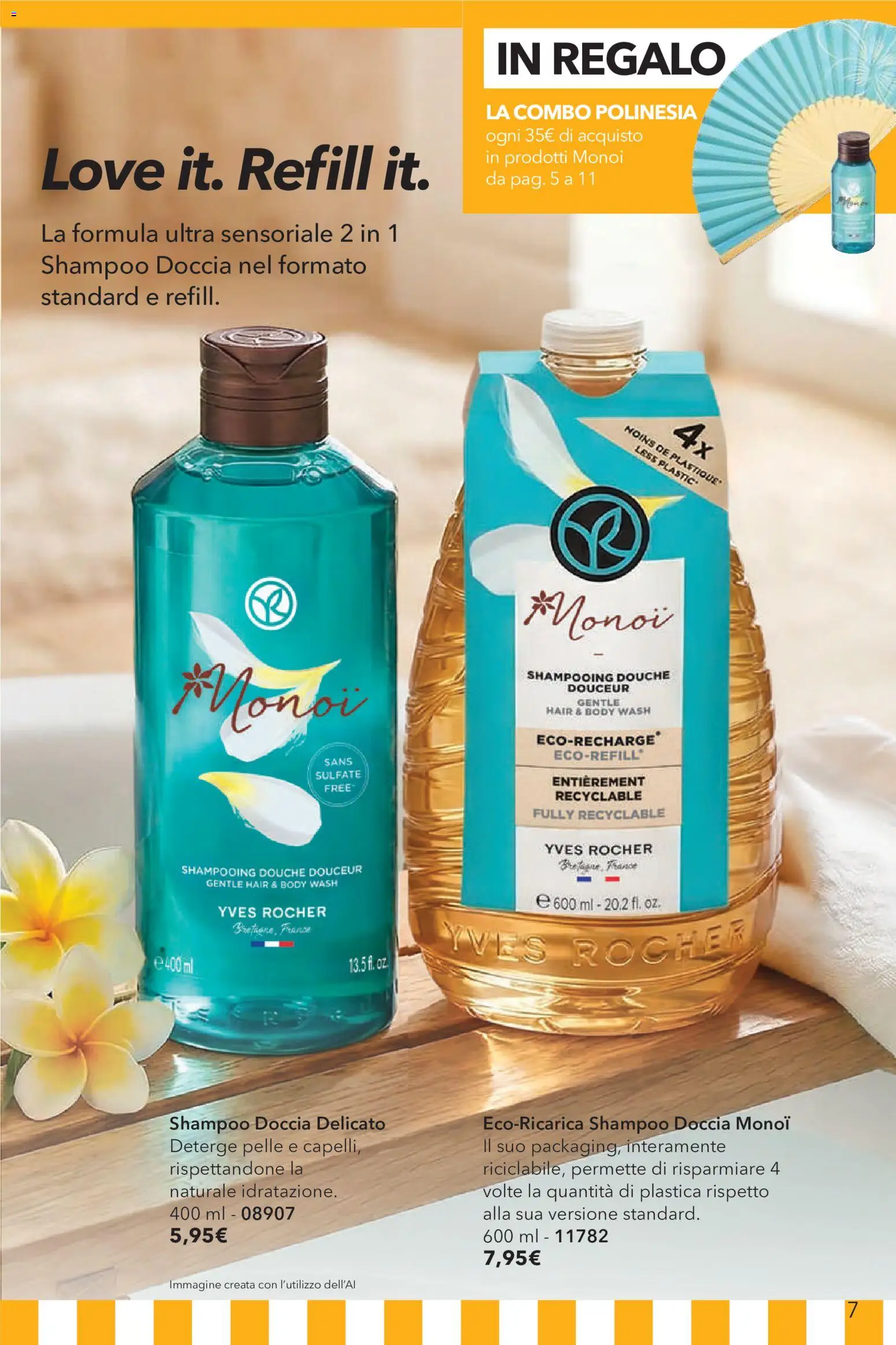Volantino Yves Rocher del 04.06.2026 | Pagina: 7 | Prodotti: Shampoo, Doccia