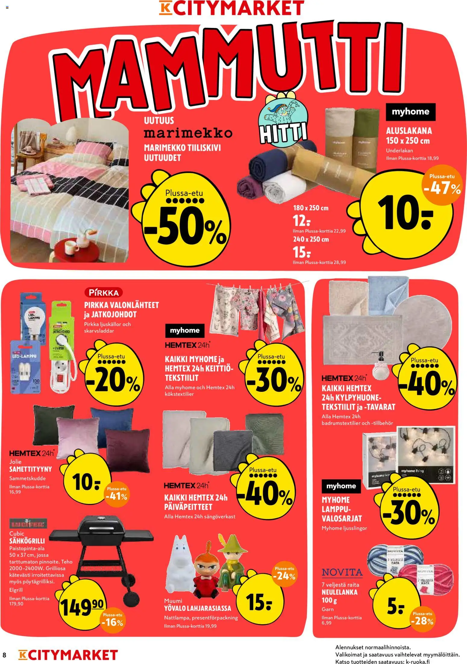 K-Citymarket tarjoukset – voimassa 10/08/2026 alkaen | Sivu: 8